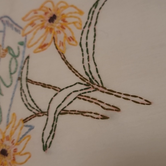 Vintage Hand Stitched Maryland State Bird & Flower. - Picture 9 of 16